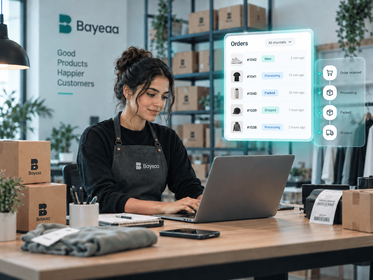 Bayeaa orders and operations workflow